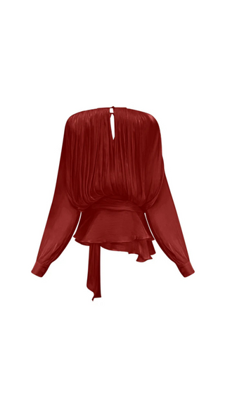 Selena Pleated Ruffle Mini Dress