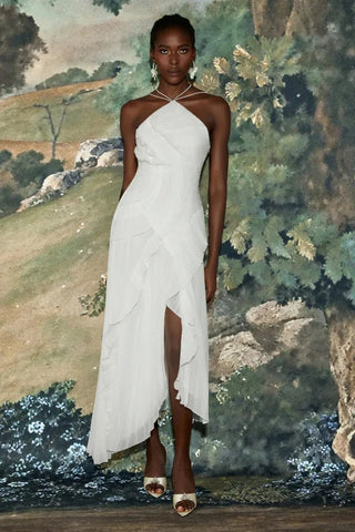 Willow Tiered Pleated Maxi Dress