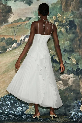 Willow Tiered Pleated Maxi Dress