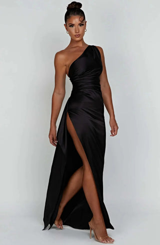 Gwyneth One-Shoulder Maxi Dress