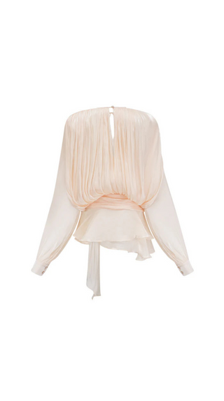 Selena Pleated Ruffle Mini Dress