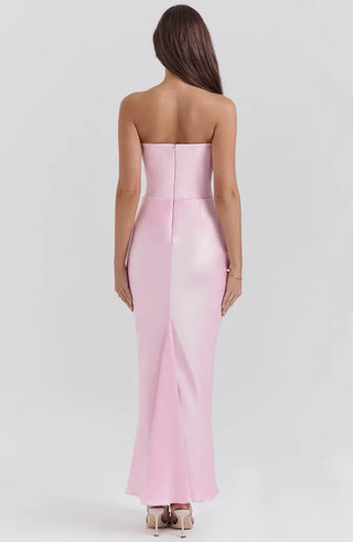Cora Strapless Bandeau Maxi Dress