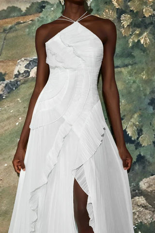 Willow Tiered Pleated Maxi Dress