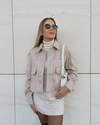 Calla Cropped Utility Jacket