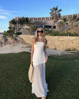 Elodie Asymmetrical Maxi Dress