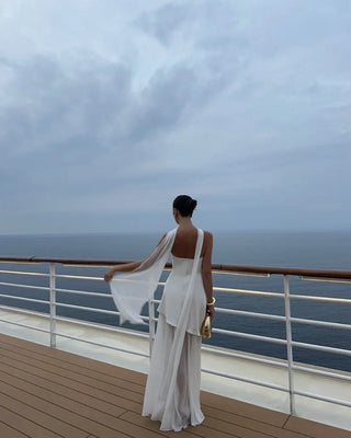 Elodie Asymmetrical Maxi Dress