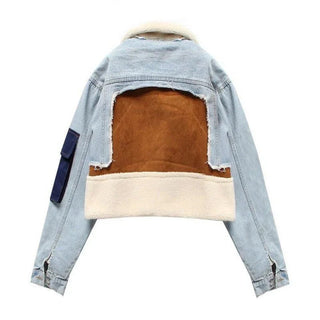 Renata Denim Shearling Jacket
