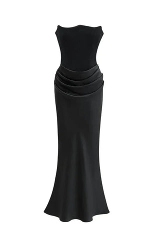 Lumi Strapless Corset Maxi Dress