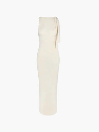 Elowen One Shoulder Draped Maxi Dress
