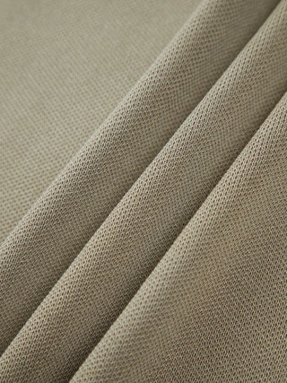 Elara High Neck Ribbed Knit Top