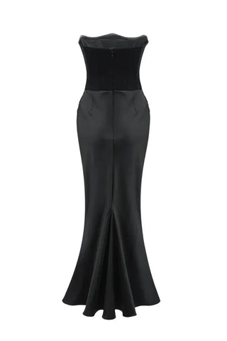 Lumi Strapless Corset Maxi Dress