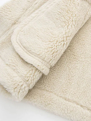 Odette Shearling Trim Zip Vest