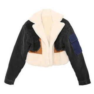 Renata Denim Shearling Jacket