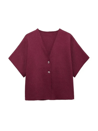 Idra Tricot Knit Cardigan