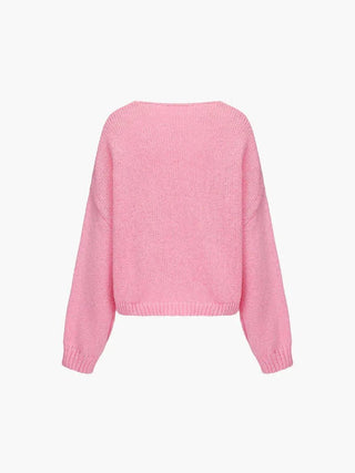 Taela Cozy Weave Knit Cardigan