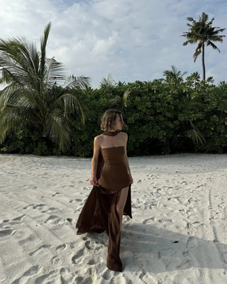 Elodie Asymmetrical Maxi Dress