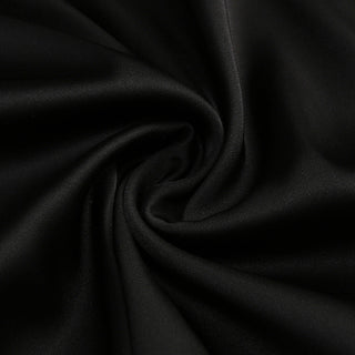 Seraphina Lace-Corset Cape Maxi Dress – Black