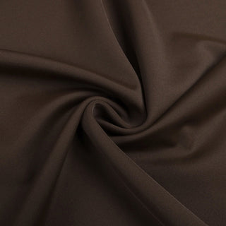 Thessaly Cross-Halter Cutout Ruched Maxi Dress – Chocolate